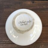 Ancient ball vase with 13 holes in ceramic with painted decoration