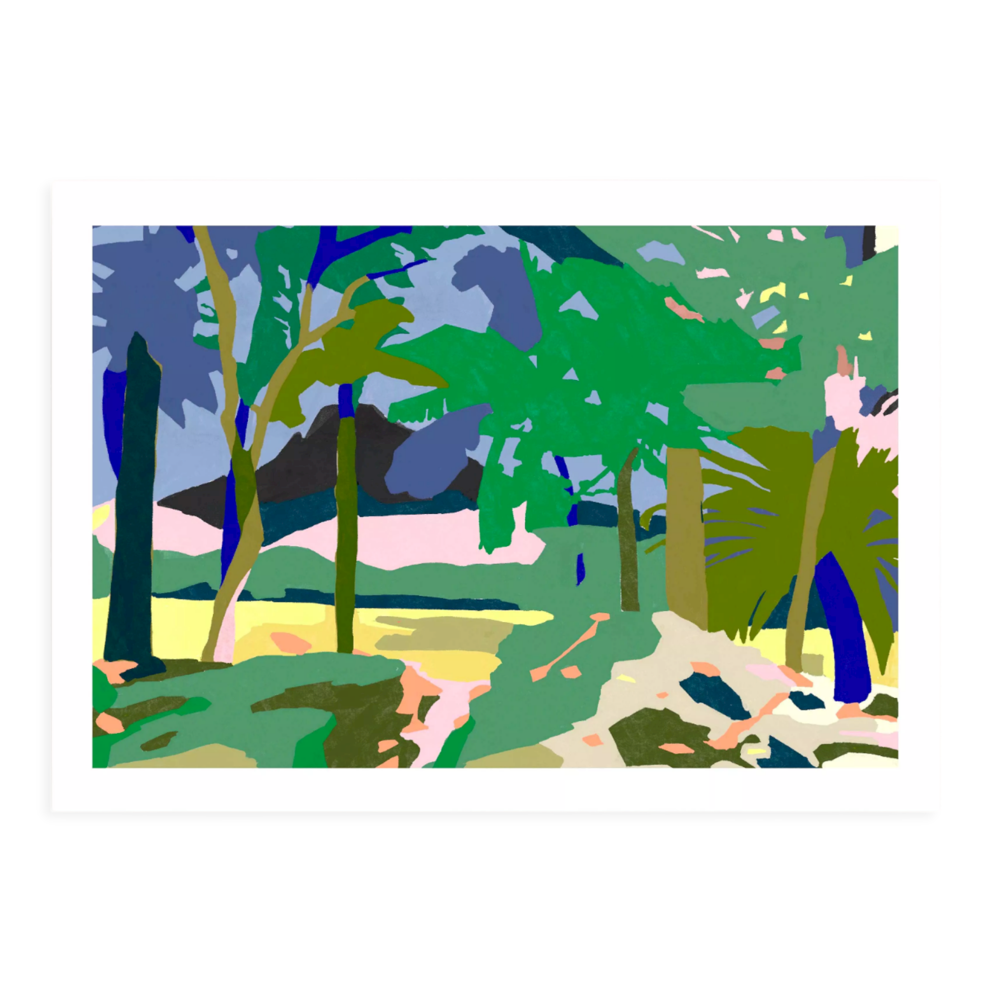 Le Morne - limited edition art print (A3)