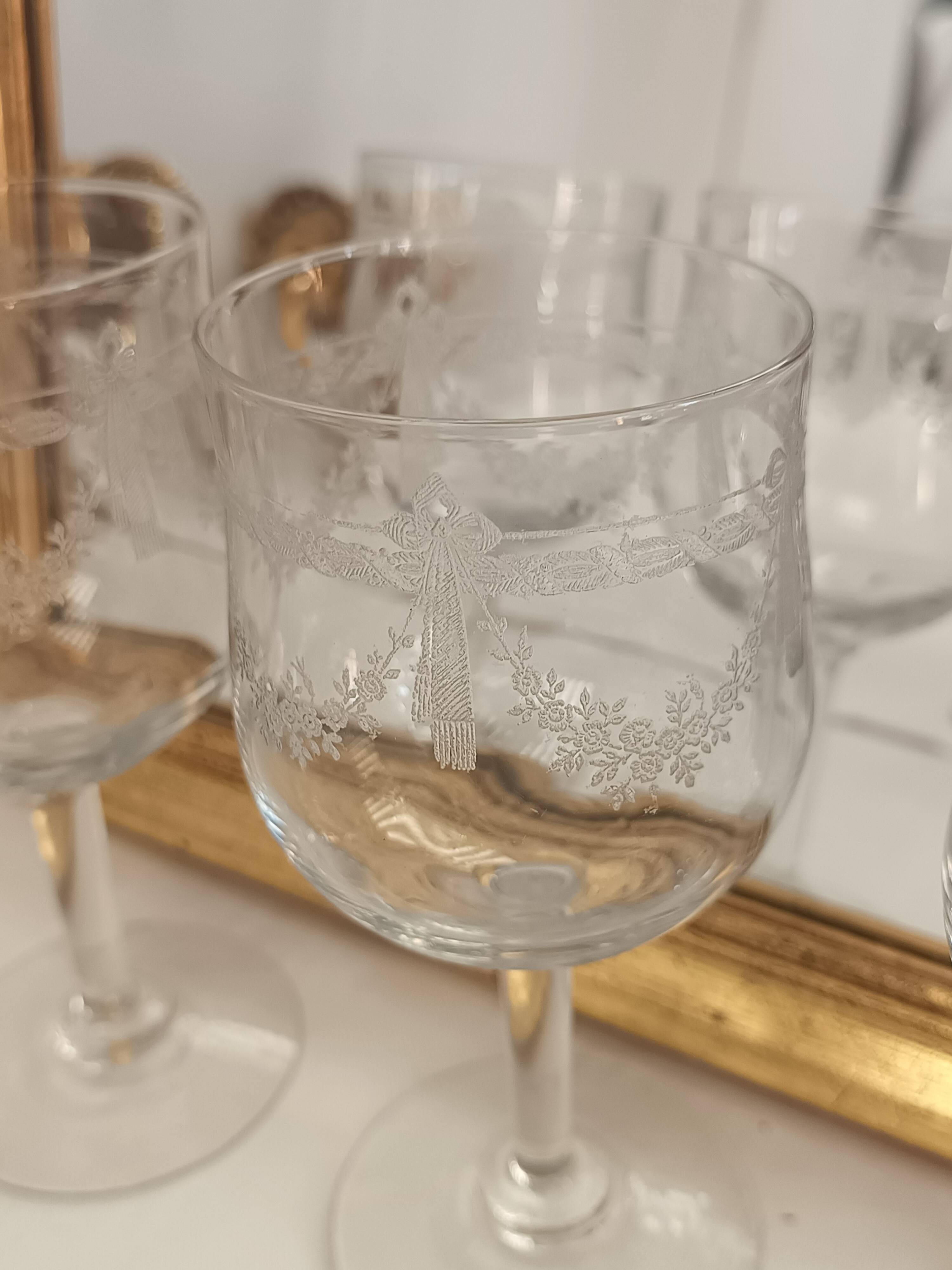 Grands verres Meisenthal modèle Pasteur gravure Empire
