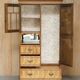 Compactum wardrobe Liberty tiger oak Art Deco style