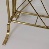 Brass magazine rack