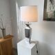 XL lamp made of aluminium 1980