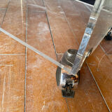 Plexiglass trolley