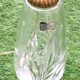Large model lamp base, genuine hand-cut crystal, 1960s