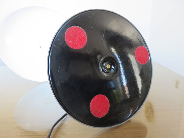 Lampe ''serpent'' éditeur Veneta Lumi, Italy, 1980, ufo, space age, soucoupe