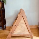 Closed staircase from the mid-20th century, mortise joints