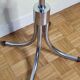 Portemanteau vintage en métal chromé, années 50-60