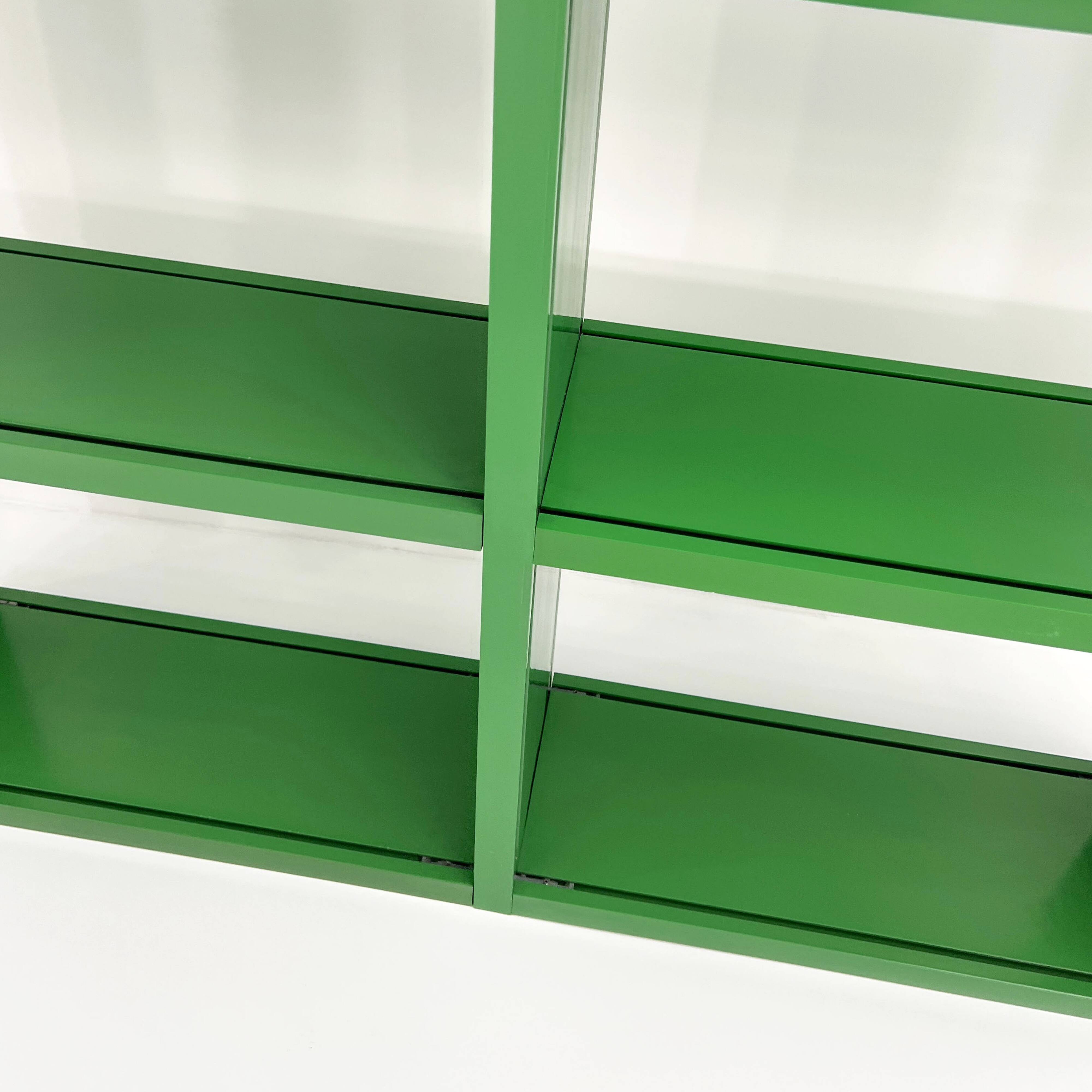 Modular shelf "Dodona 300" green by Ernesto Gismondi for Artemide, 19