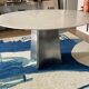 Round dining table by Luigi Saccardo for Maison Jansen / 70s
