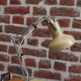 Lampe articulée Aluminor ivoire 70's