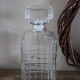Rectangular patterned whisky decanter