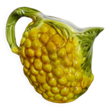 Grape pattern slip pitcher