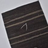 Goat Hair Neutral Kilim Runner sku3819