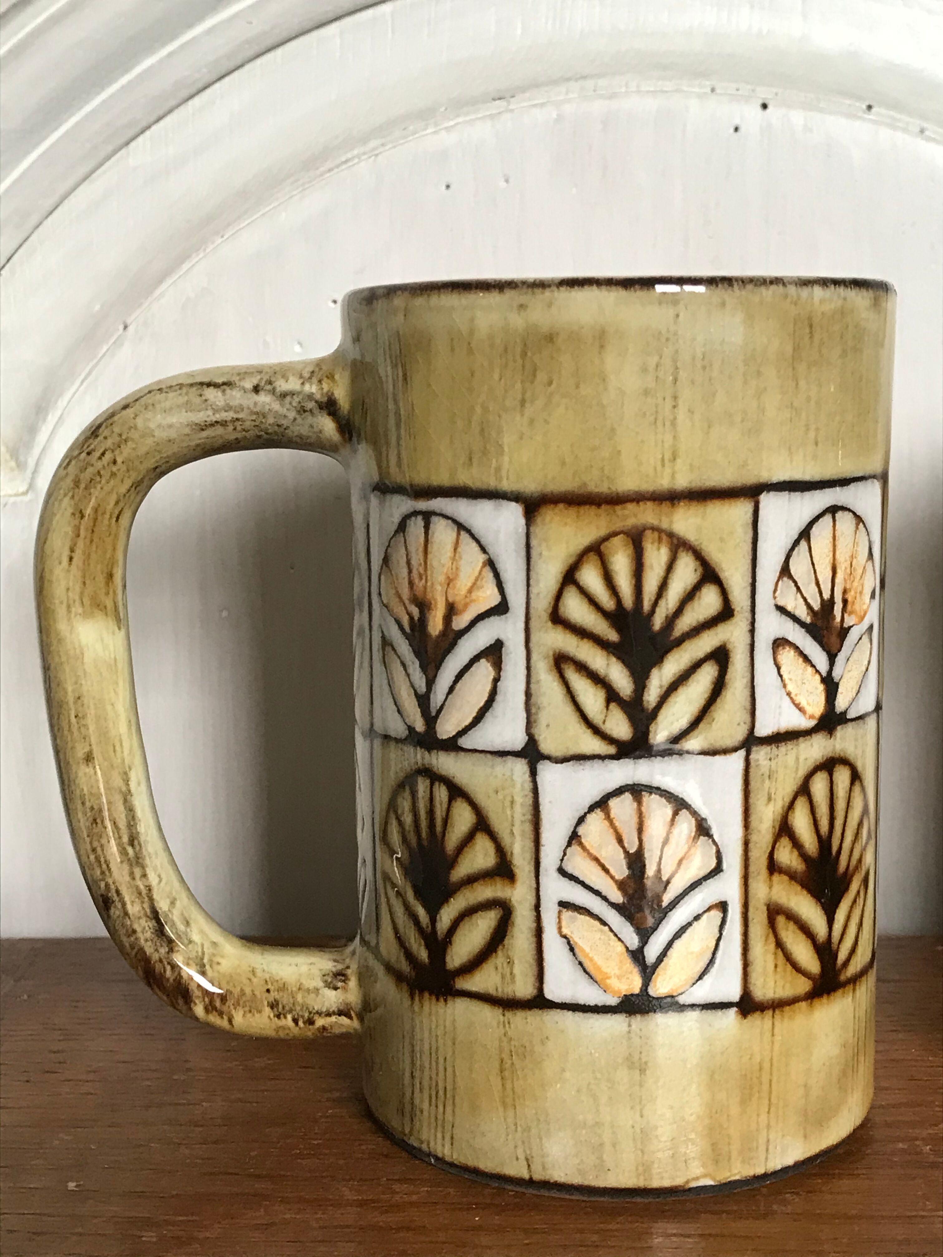 Pair of mugs Malarmay Vallauris