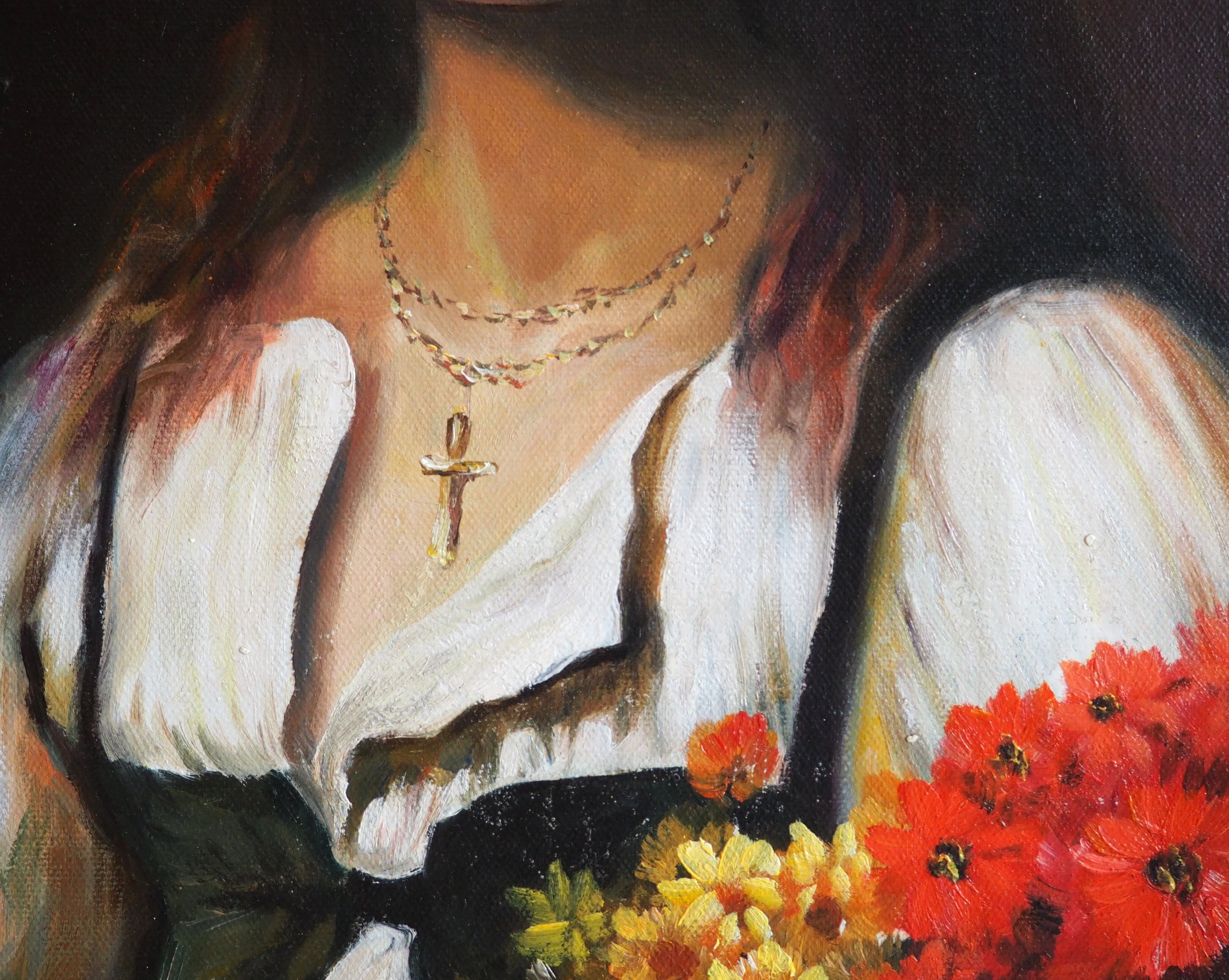 Robert Driscoll " Portrait of a young maiden in summertime"