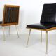 Pair of Boomerang Easy Chair by Hans Mitzlaff for Eugen Schmidt in Leather