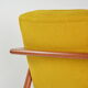 Fauteuil modèle Z jaune 1960