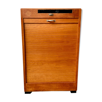 Vintage filing cabinet tambour