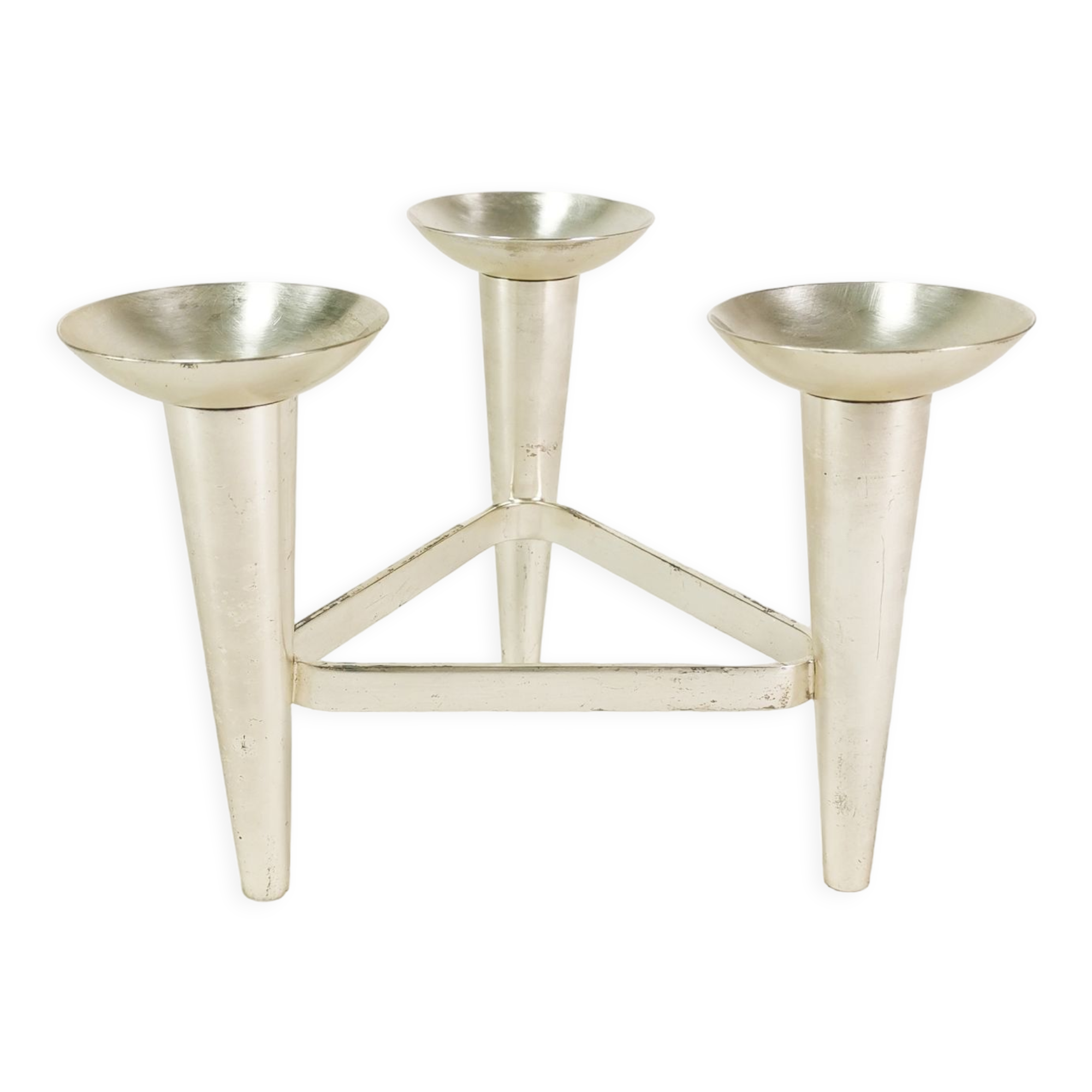 Plated candlestick Germany 1960s