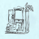 Blue room