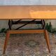 Table Vintage Modulable Magic Révélation Pieds compas par Albert Ducrot, ve