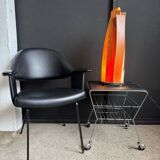 Black armchair from the 1950s