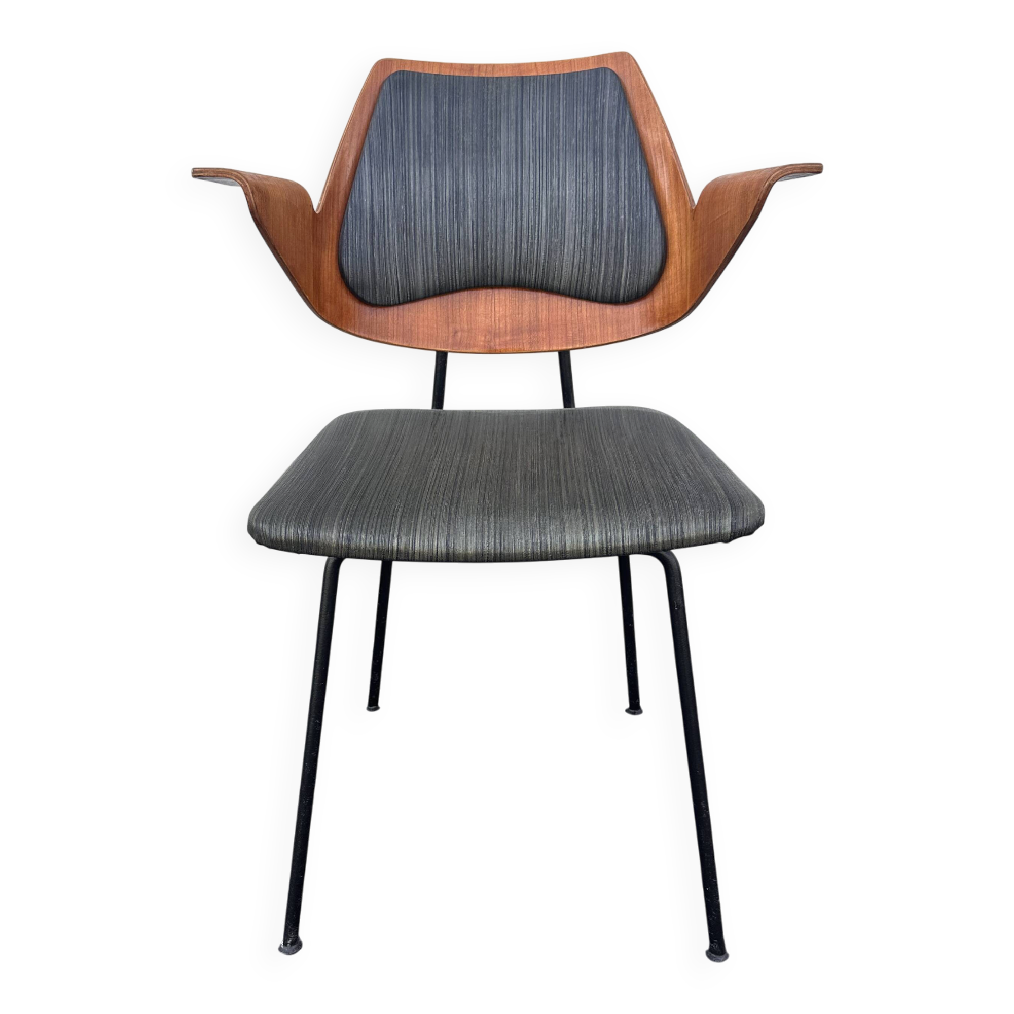 Rare Robin Day armchair for Hille, United Kingdom, circa 1951–1953