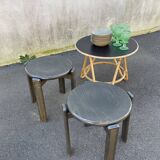 Solid pine stools 1980