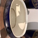 Lot 3 amphora vase boch keramis 1890 bfk fireplace garniture sèvres art deco