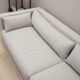 Grey sofa, Scandinavian design, 00s