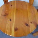 Pine chairs 80s set of 4