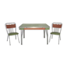 Set table and chairs in formica