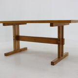 1960s shaker solid oak wood coffeetable, Denmark