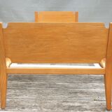 Bow Wood bed 190x80 Daybed Steiner 1950