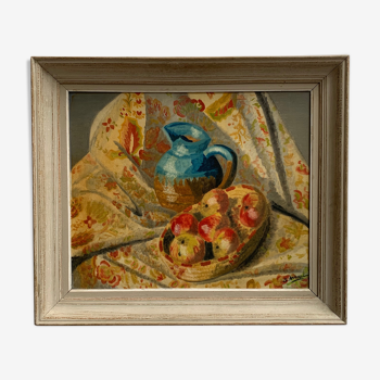 Tableau nature morte ancien