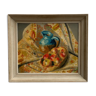 Old still life painting