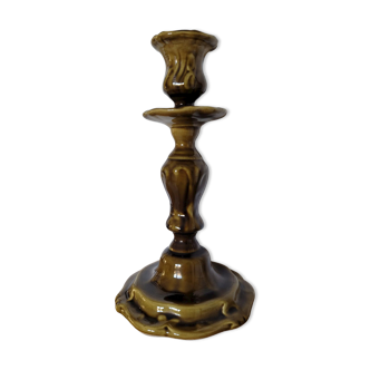 Heralux Belgium ceramic candlesticks