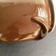 Enamelled stoneware pot