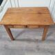 Vintage wooden coffee table, with a drawer