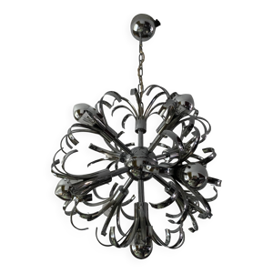 Lustre chromé vintage