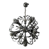 Vintage chrome chandelier