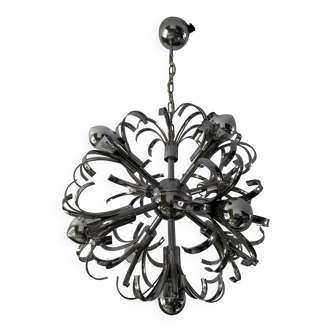 Lustre chromé vintage