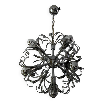 Lustre chromé vintage