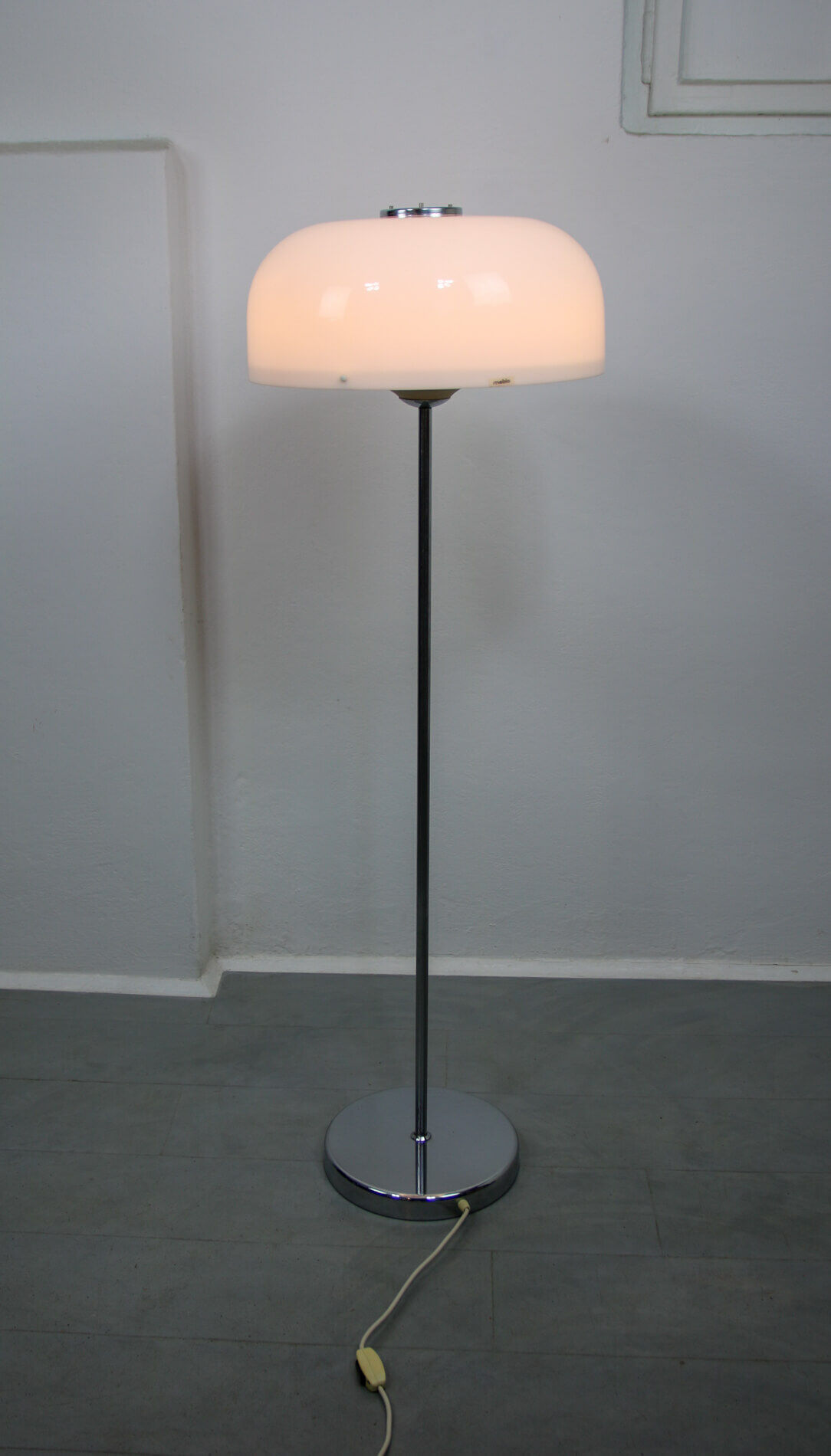 Lampadaire italien par Luigi Massoni pour Meblo