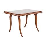 Table basse en miroir du milieu du siècle, italienne