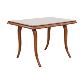 Table basse en miroir du milieu du siècle, italienne