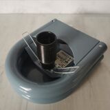 Vintage metal and opaline wall lamp