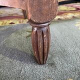 Louis XVI piano bench in cannage