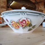 Antique tableware set from Digoin and Sarreguemines