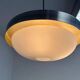 Space age aluminium midcentury UFO pendant - 1970s